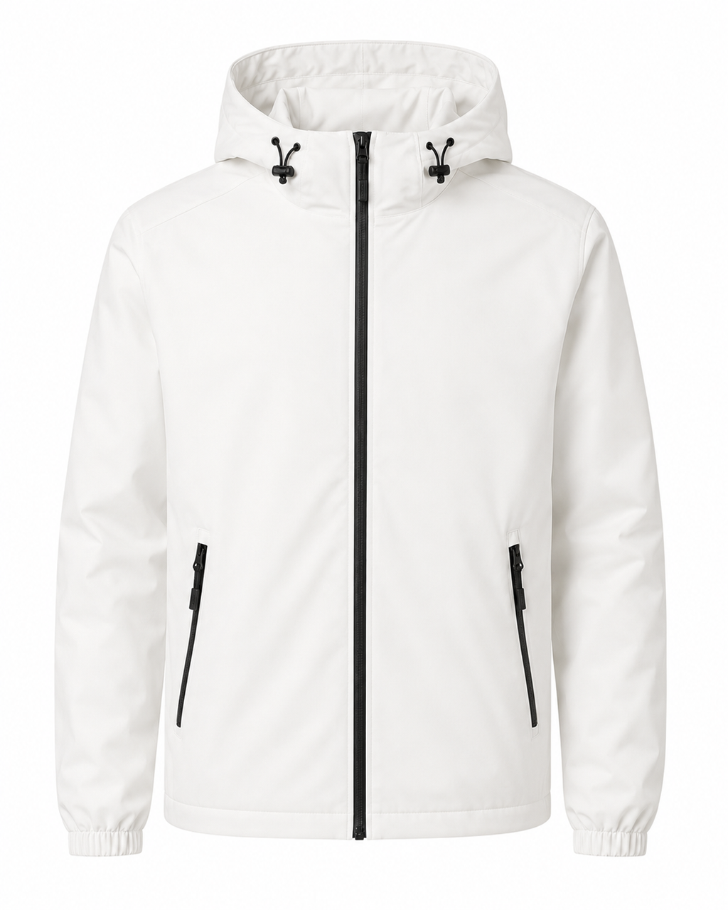 Performance Hooded Jacket – White | Alkatran