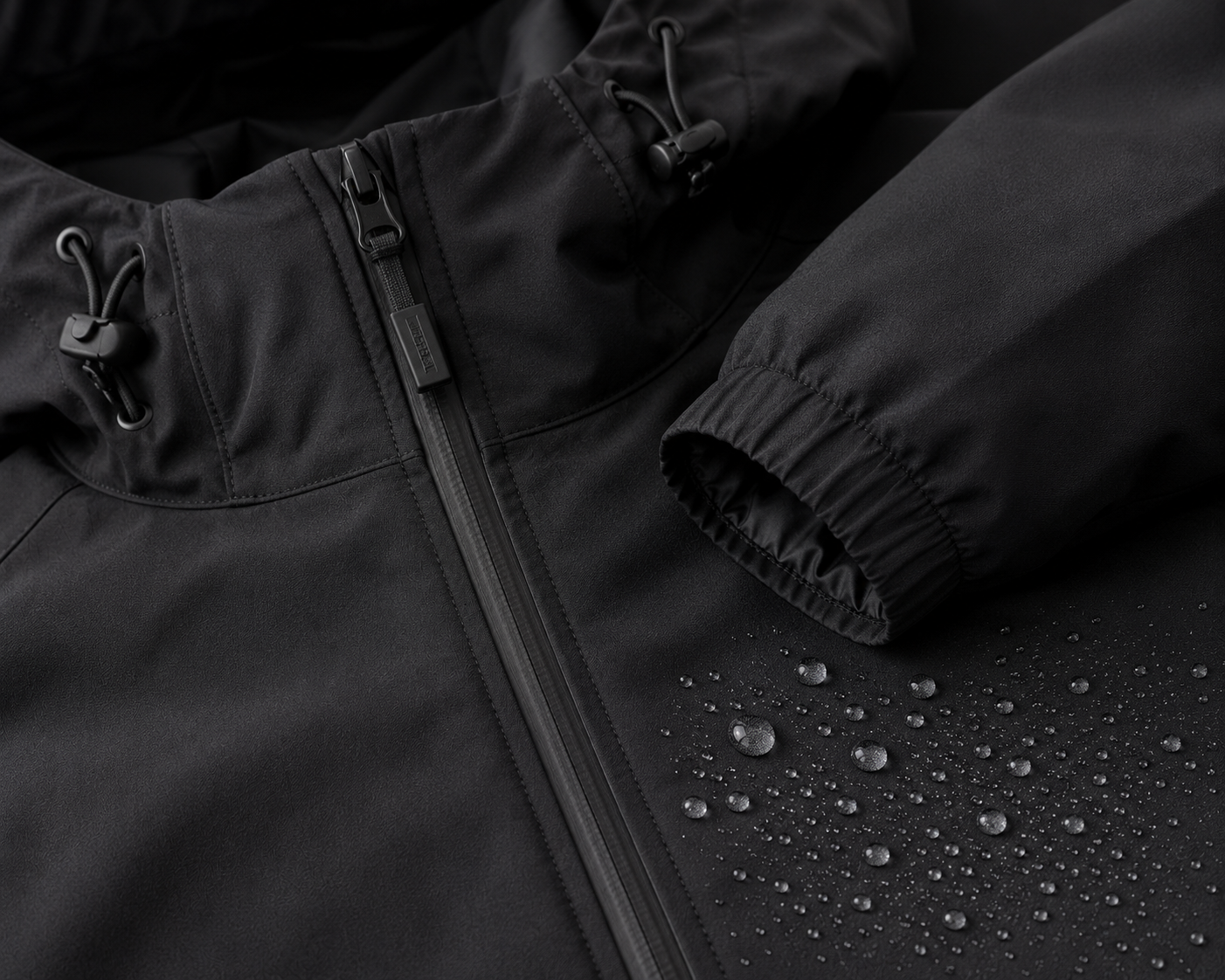 Performance Hooded Jacket – Black | Alkatran
