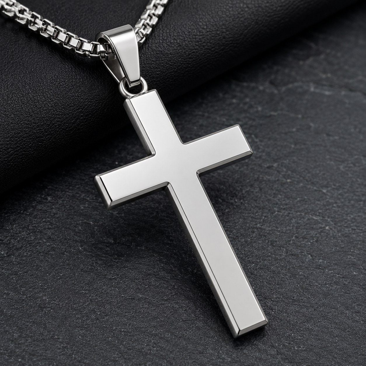 Stainless Steel Cross Pendant | Alkatran
