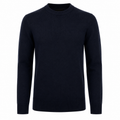 Navy Merino Knit Sweater | Alkatran